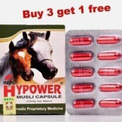Hypower Musli da uomo forza e resistenza da uomo 10 capsule - ACQUISTA 3 GET 1