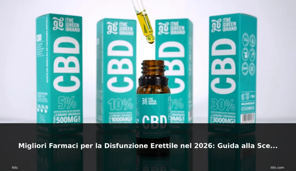 Migliori Farmaci per la Disfunzione Erettile nel 2026: Guida alla Scelta 1 Article featured image