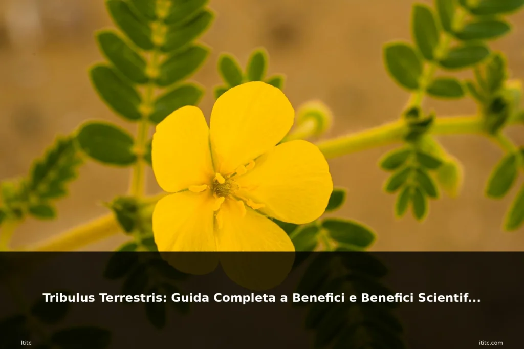 Tribulus Terrestris: Guida Completa a Benefici e Benefici Scientifici 9 featured tribulus terrestris 4