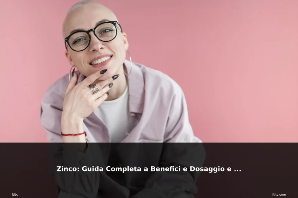Zinco: Guida Completa a Benefici e Dosaggio e Uso 2 featured zinco donna sorriso capelli s